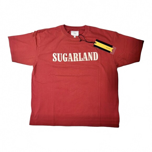 RHUDE Sugarland Red Graphic Tee Mens SIZE SMALL NWT - Picture 1 of 8